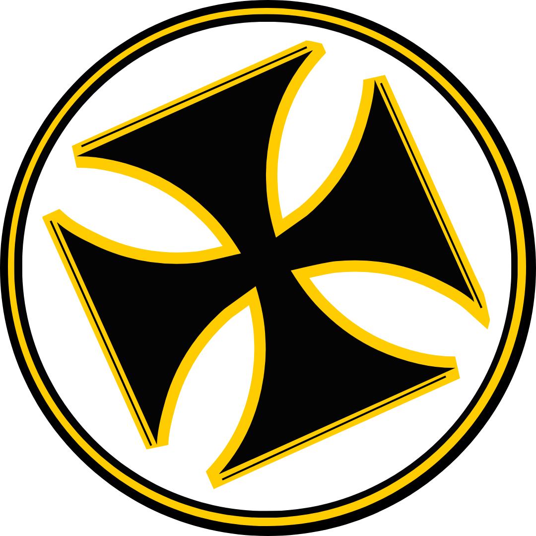 Tritokreuz Yellow Black Circle Image