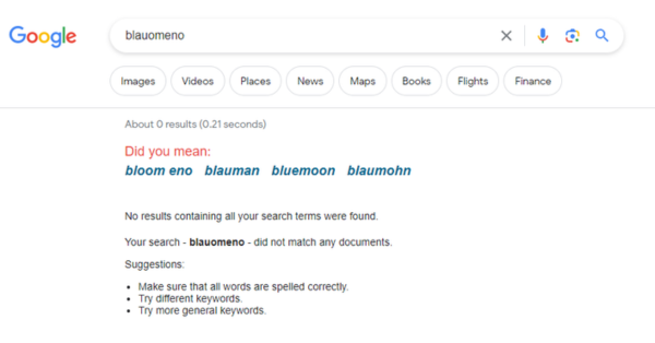 Blauomeno Google Search Result 21 September 2023 Image
