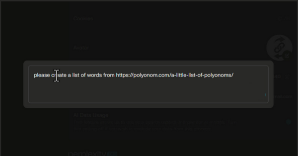 Please Create A List Of Words From Httpspolyonom.coma Little List Of Polyonoms Link Image