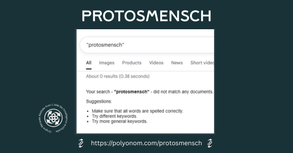 Protosmensch Polyonom Search Result 28 June 2025 Image